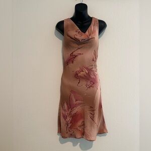 Minelli Blush Floral Mini Dress